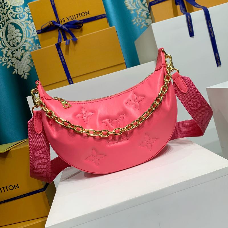 LV Handbags Clutches M59915 Dragon Fruit Color
